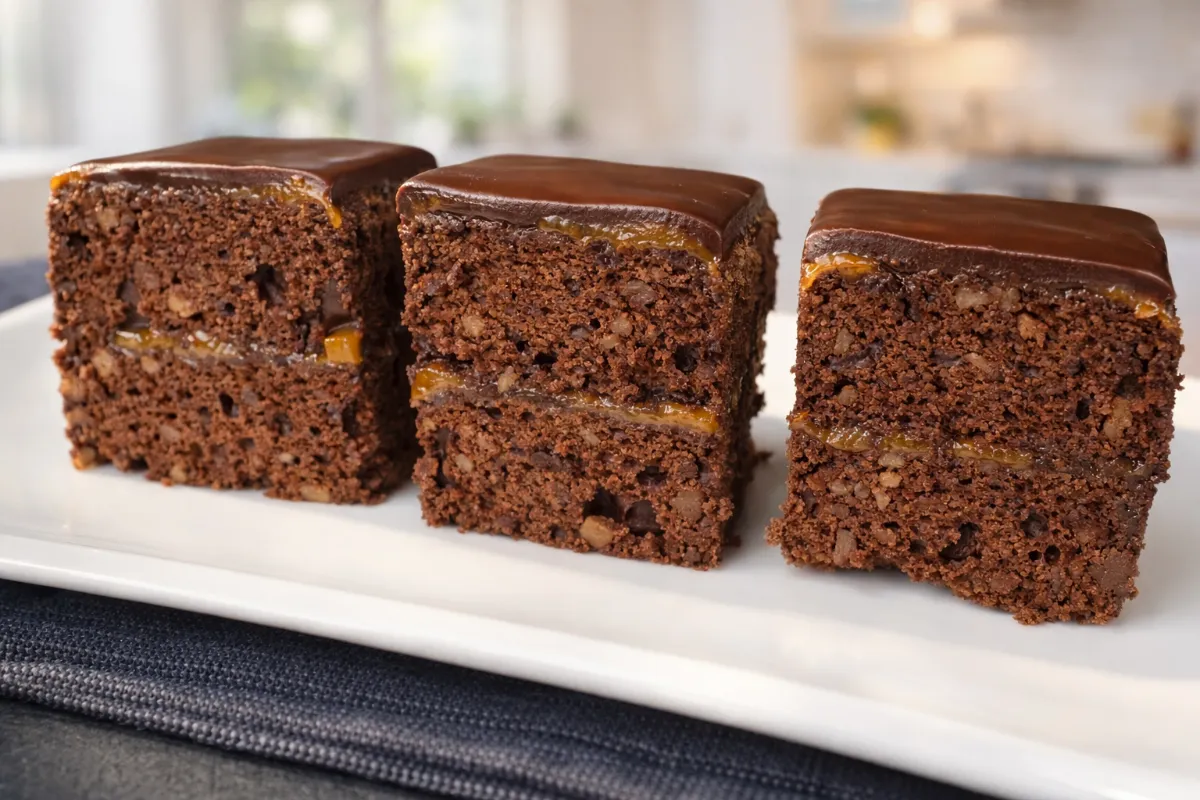 Šťavnatý čokoládový koláč na plech
