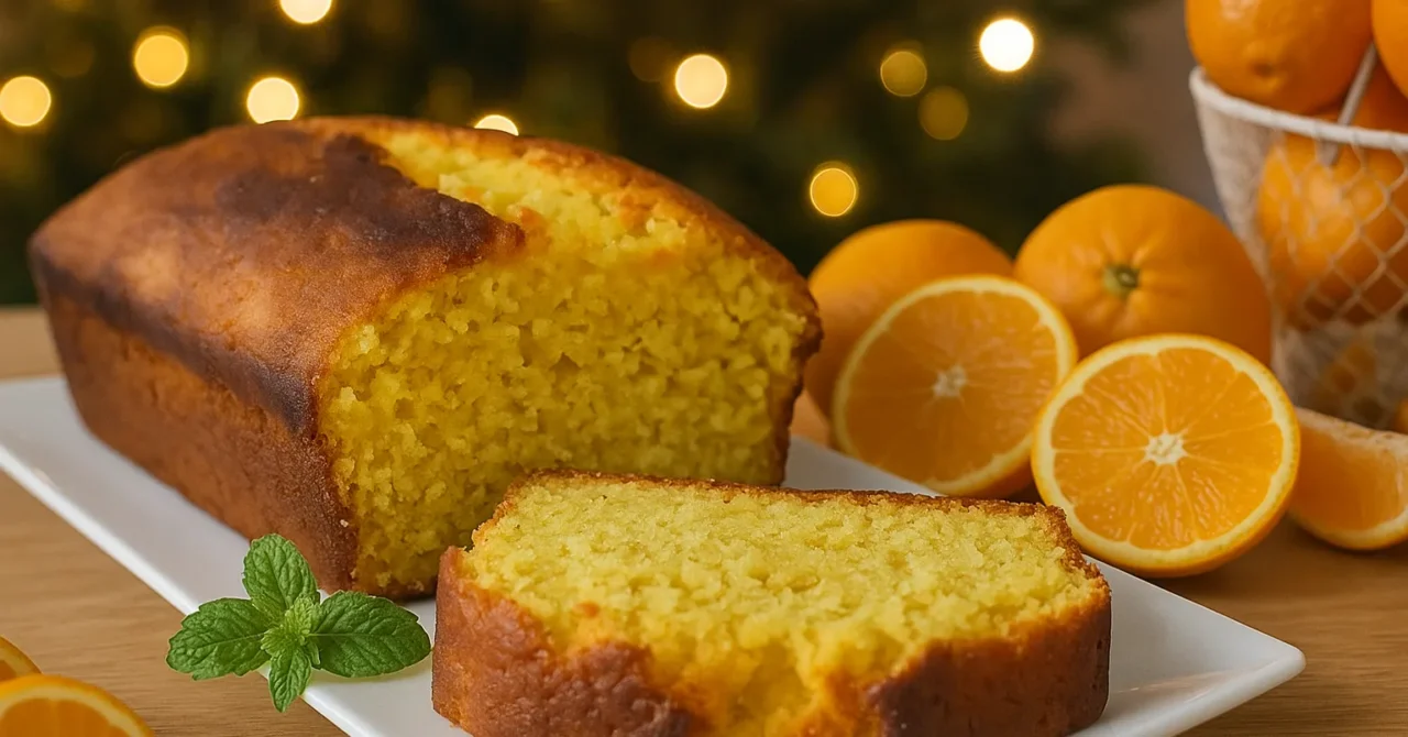 Šťavnatý pomarančový chlebík