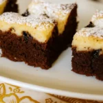 Strakatý koláč so smotanovým krémom