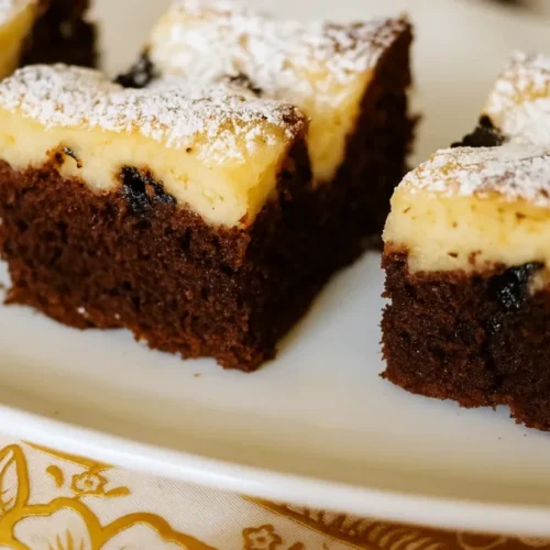 Strakatý koláč so smotanovým krémom