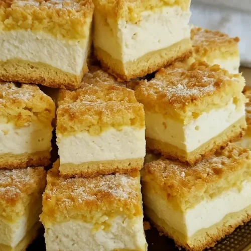 Strúhaný tvarohový koláč