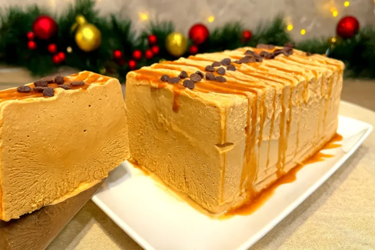 Sviatočné kávové semifreddo
