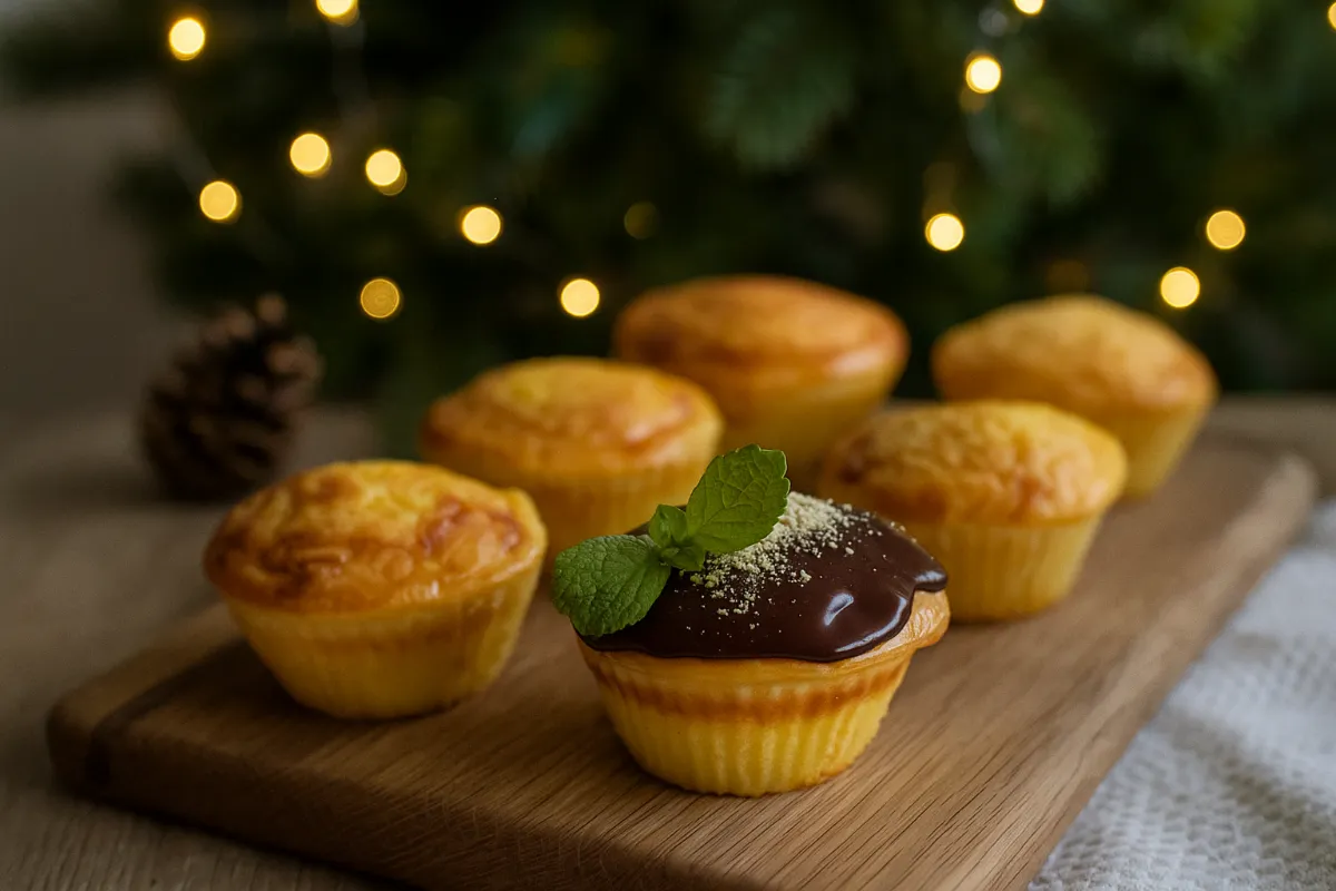 Sviatočné pomarančové muffiny