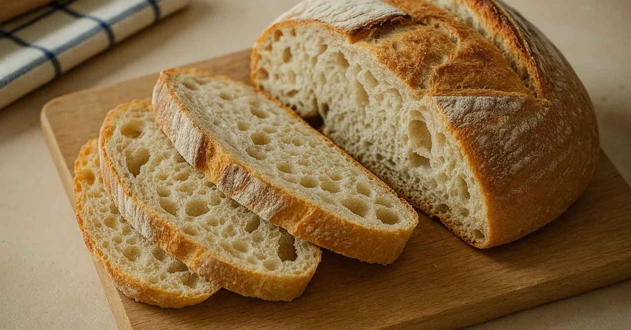 Taliansky chlieb bez miesenia