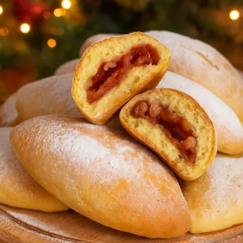 Tvarohové taštičky s jablkami