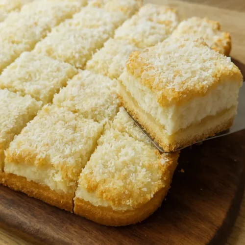 Tvarohový koláč s kokosom