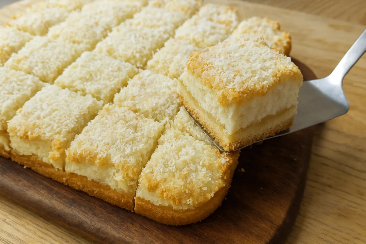 Tvarohový koláč s kokosom