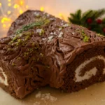 Vianočná čokoládová roláda
