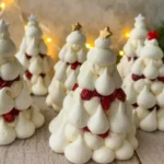 Vianočné Pavlova stromčeky