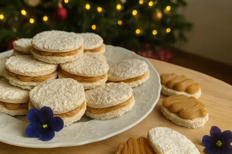 Vianočné karamelové laskonky