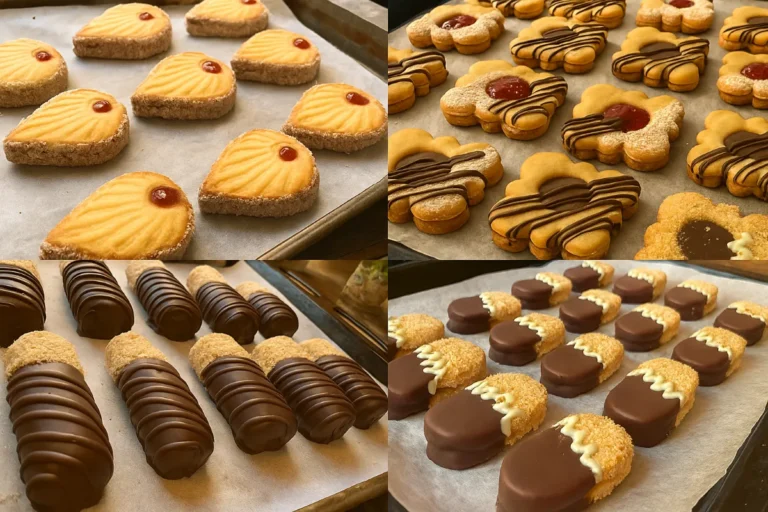 Vianočné pečivo z jedného cesta