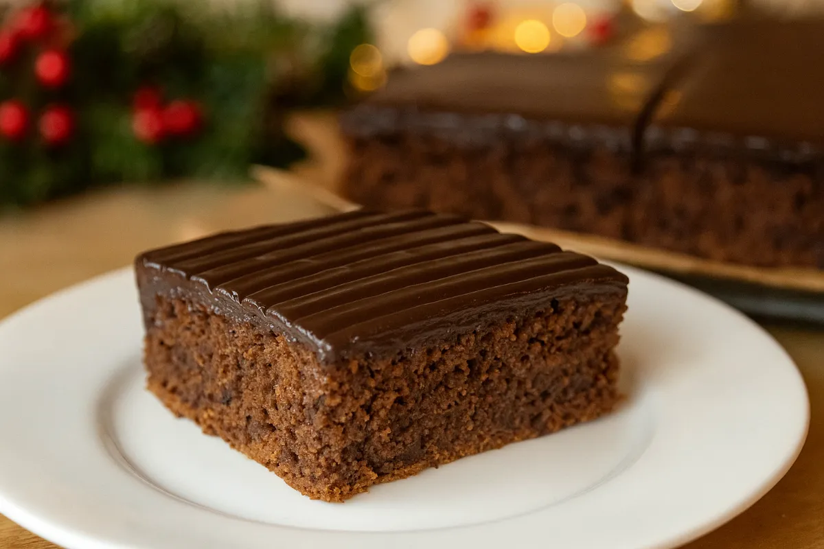 Vláčny čokoládový perník