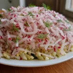 Vrstvený salámový šalát