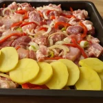 Zapečená krkovička so zemiakmi