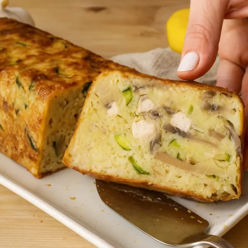 Zapekaná cuketa s kuracím mäsom