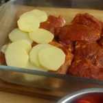 Zapekaná krkovička so zemiakmi a smotanou