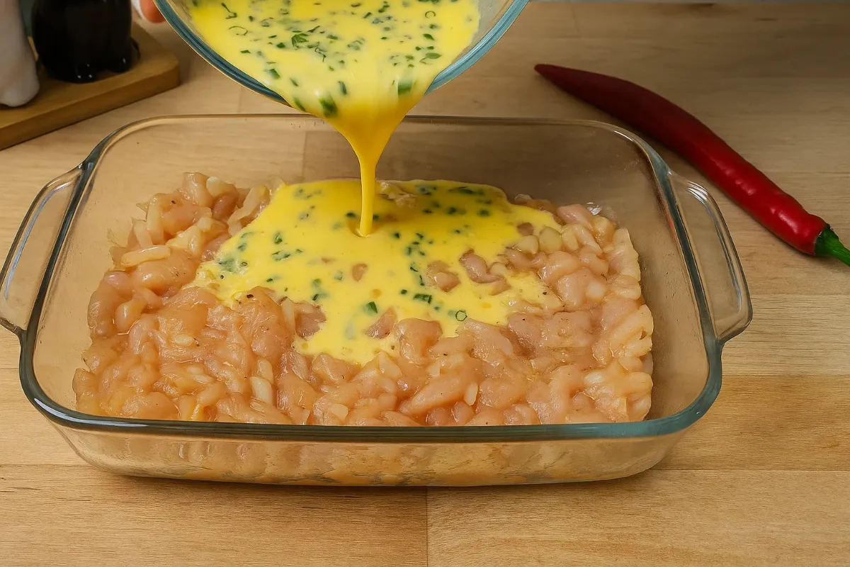 Zapekané kuracie prsia so smotanou