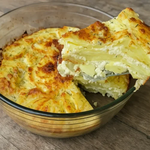 Zapekané zemiaky so smotanou