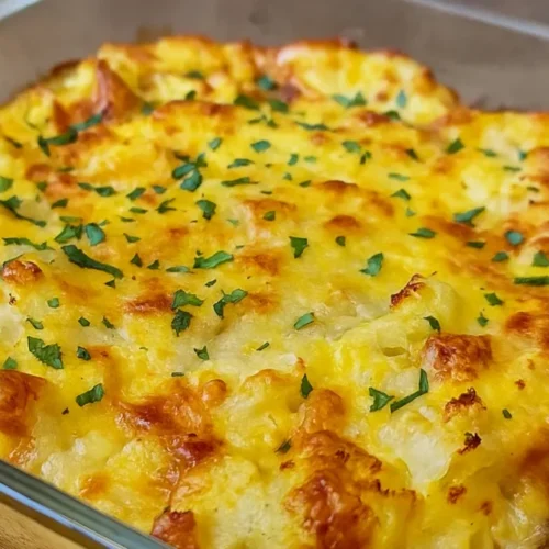 Zapekaný karfiol so syrom