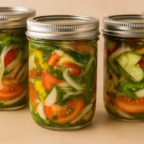 Zavarený miešaný šalát