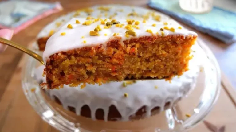 Zdravá mrkvová torta