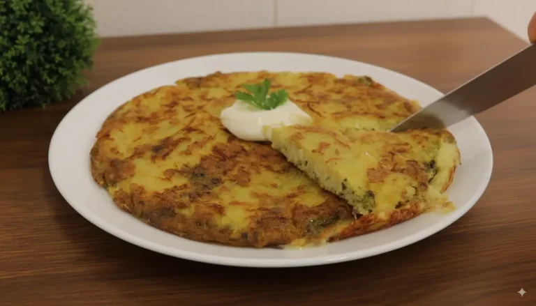 Zemiaková placka so syrom