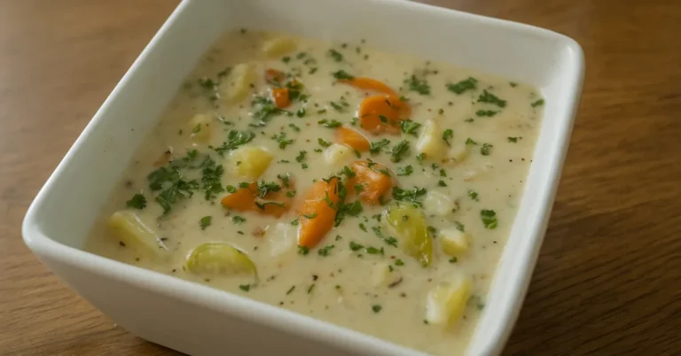 Zemiaková polievka so smotanou