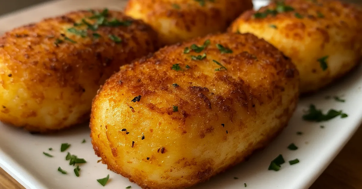 Zemiakové fašírky plnené párkom