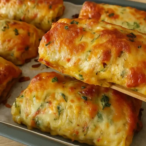 Zemiakové mini rolády s kuracím mäsom