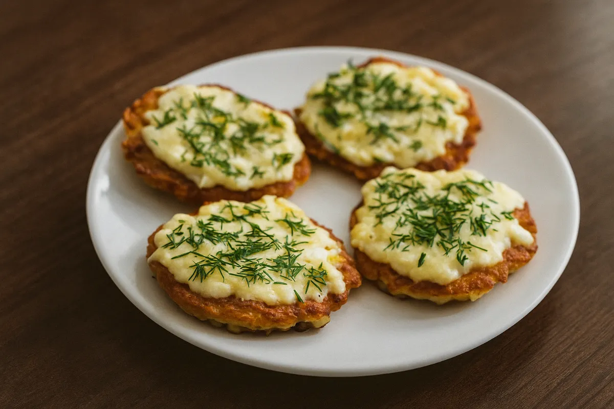Zemiakové placky so syrom