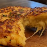 Zemiakový koláč so syrom