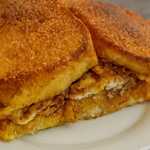 Žemľovka s jablkami a tvarohom