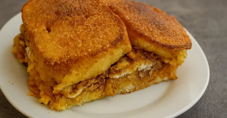 Žemľovka s jablkami a tvarohom