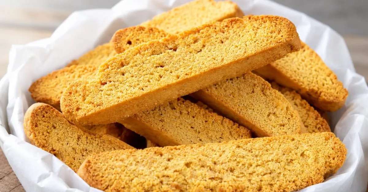 arašidové biscotti