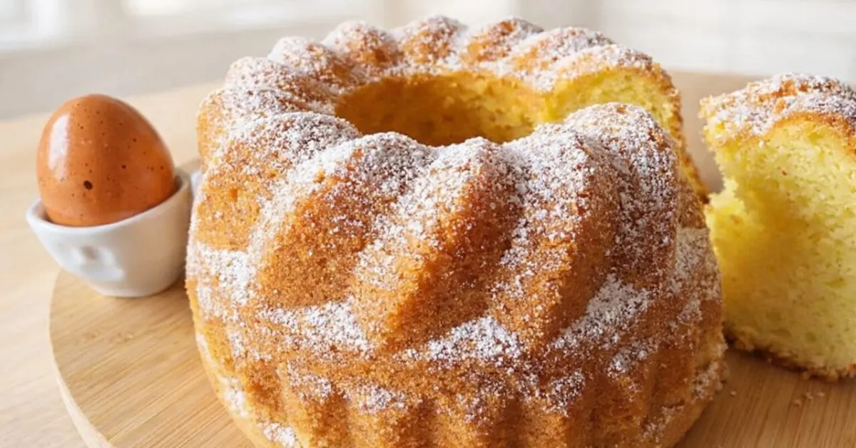 bábovka s vaječným likérom