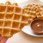 banánové vafle z ovsených vločiek