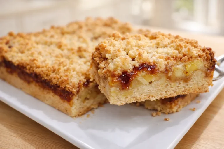 banánový koláč s karamelom