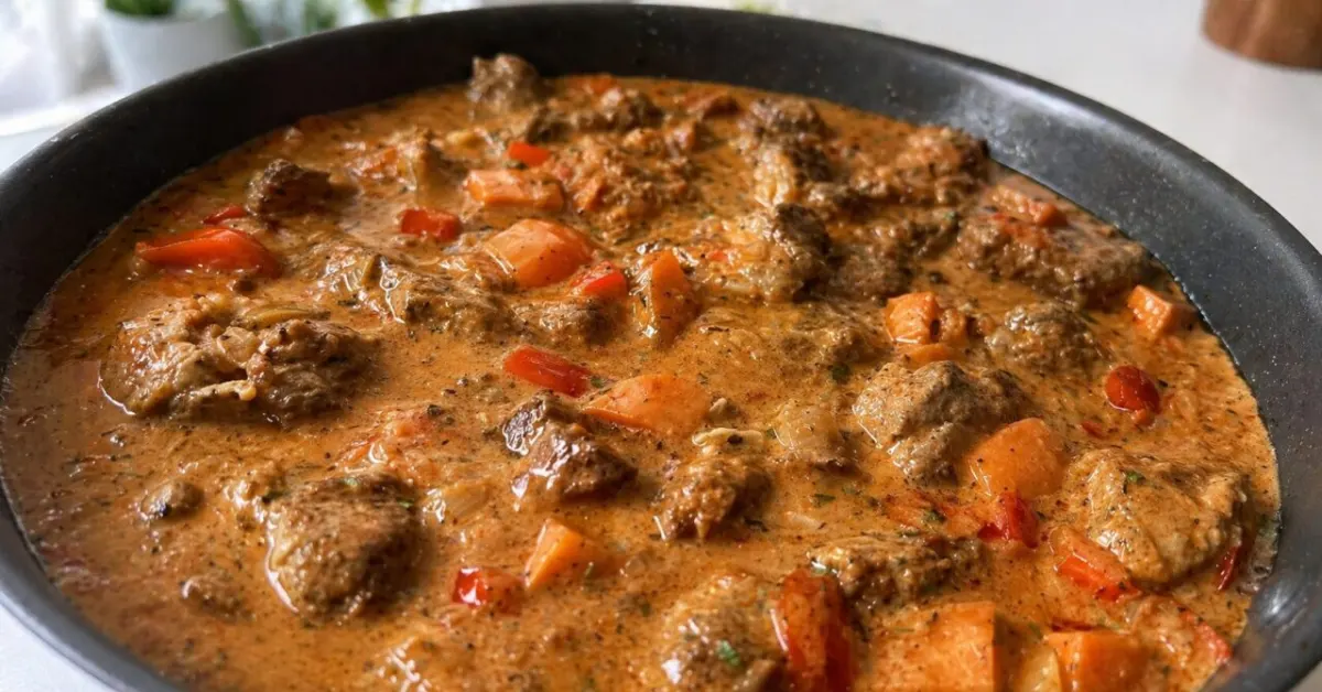 bravčová krkovička v paradajkovej omáčke