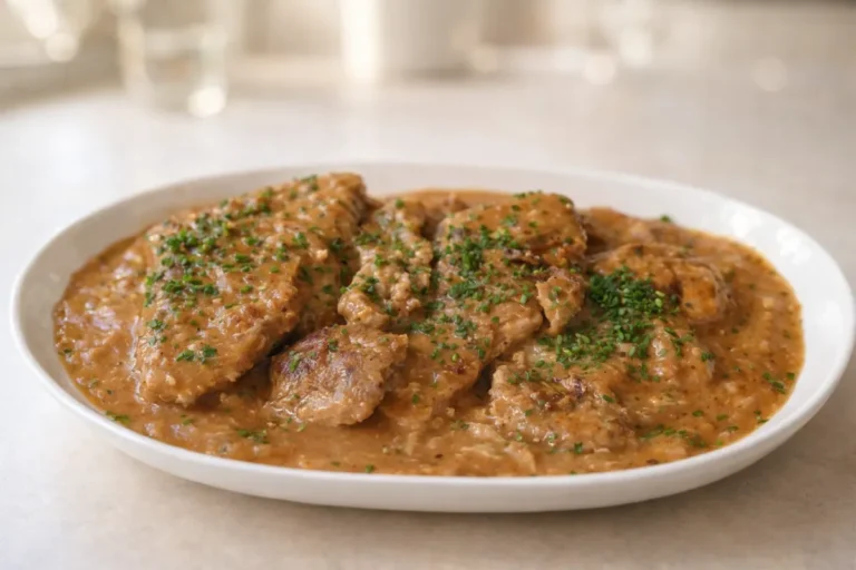 bravčové karé na cibuľke