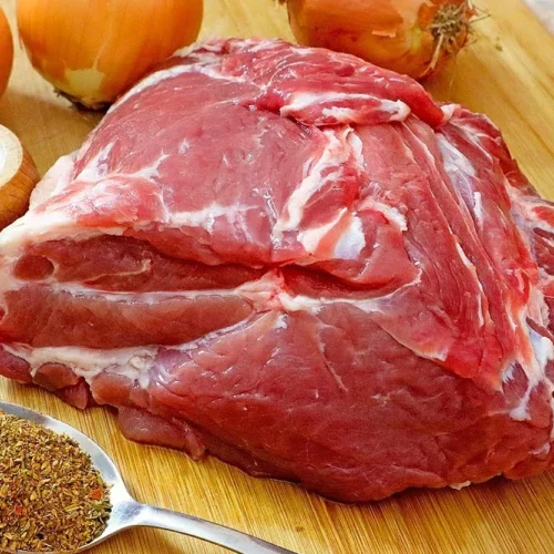 bravčové mäso z vrecka