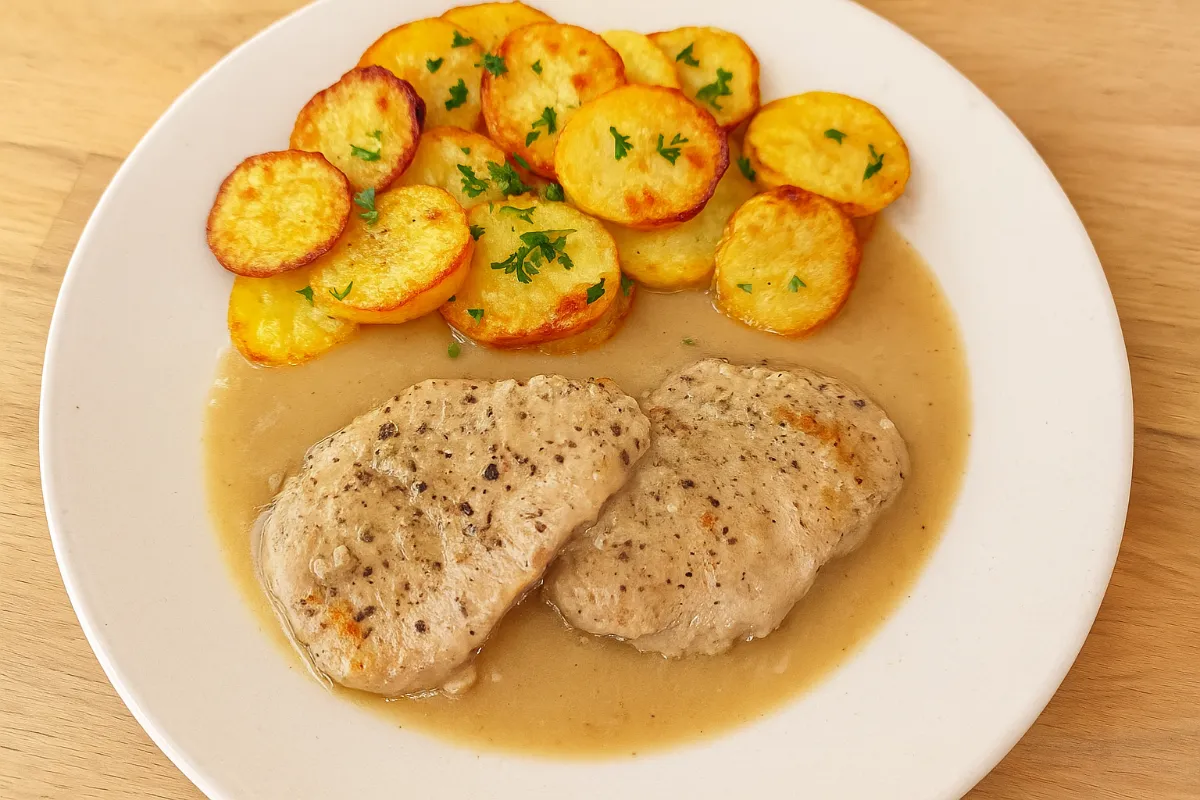 bravčové plátky na cibuľke