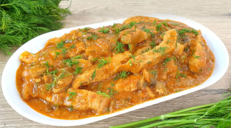 bravčový stroganov