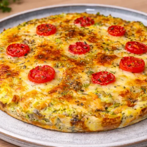 brokolicový nákyp so zeleninou