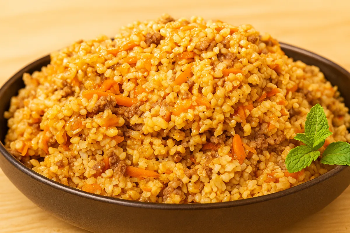bulgur s mletým mäsom