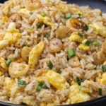 cesnaková smažená ryža