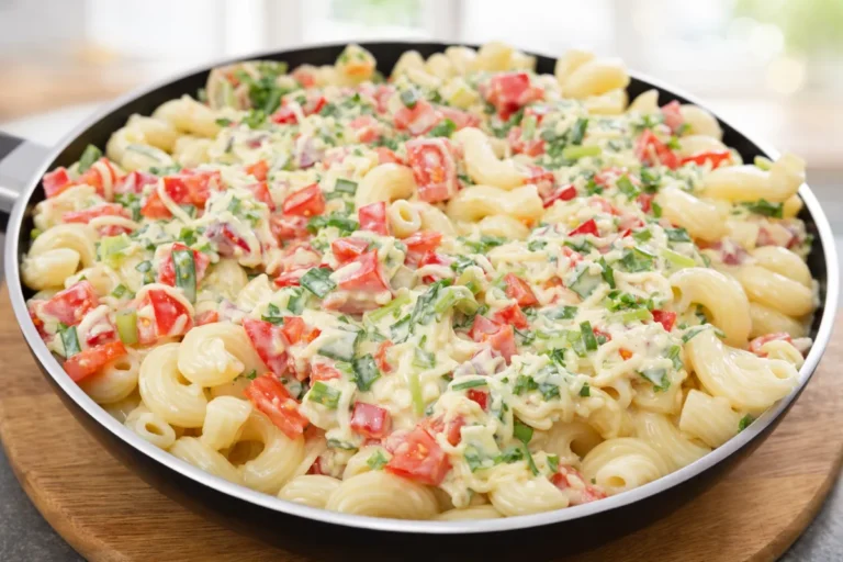 cestovinová omeleta