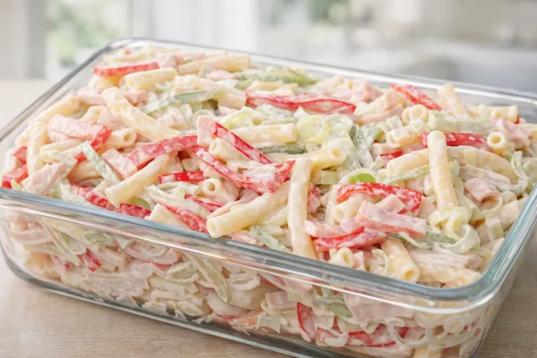 cestovinový šalát