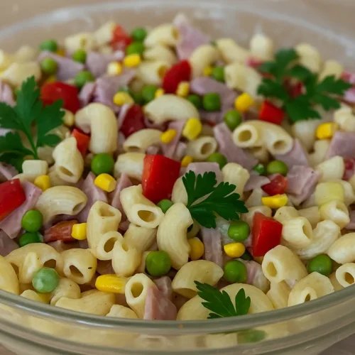 cestovinový šalát