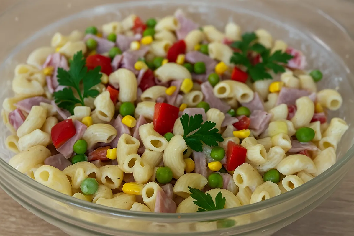 cestovinový šalát