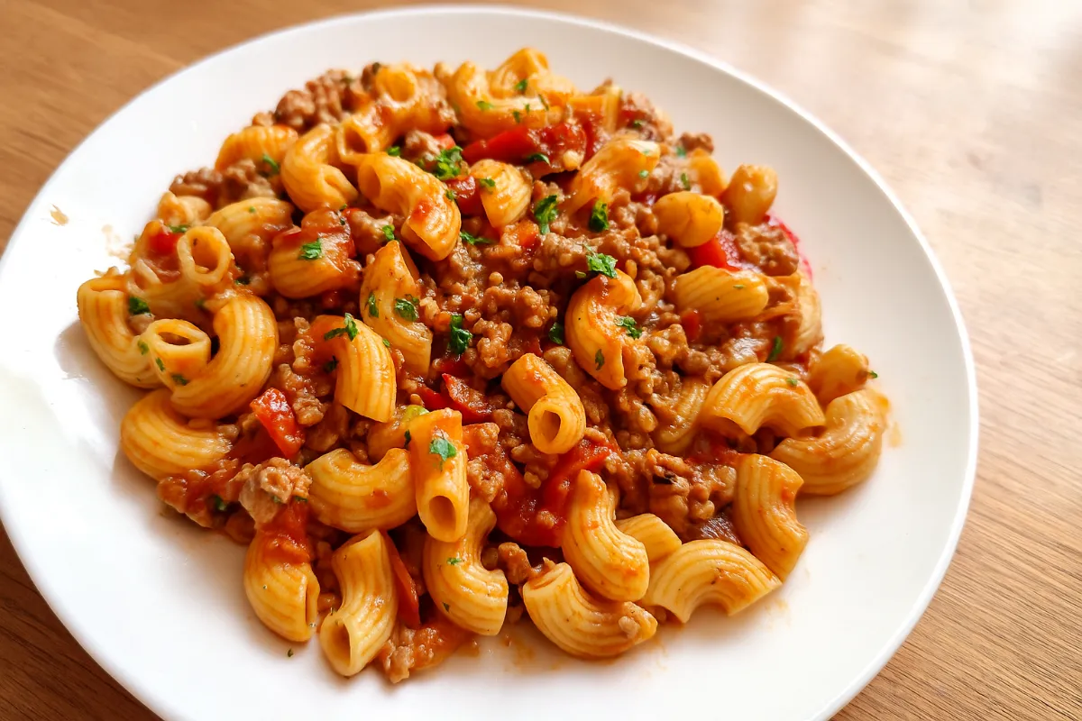 cestoviny s mletým mäsom